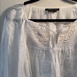 BCBG Maxazria White Blouse, S